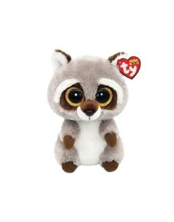 Ty Beanie Boo's Oakie De Grijze Wasbeer 15cm