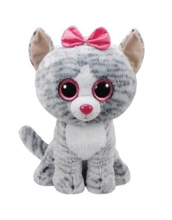 Ty Beanie Boo’s XL Kiki De Grijze Kat 42cm