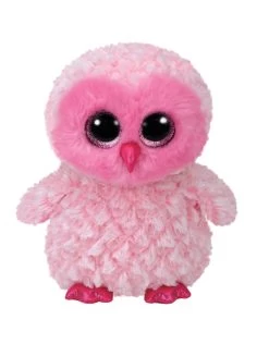 Ty Beanie Buddy Twiggy De Roze Uil 24cm