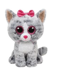 Ty Beany Buddy Kiki De Grijze Kat 24cm
