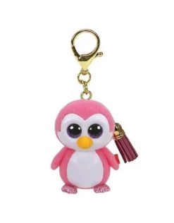 Ty Mini Boo's Clip Gilder De Roze Met Witte Pinguin 9cm