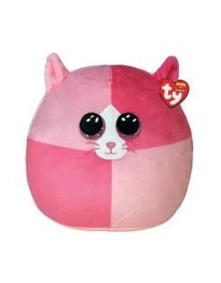 Ty Squish A Boo Pink Scarlet Cat 20cm