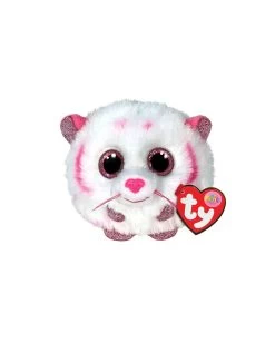 Ty Teeny Puffies Tabor De Wit/Roze Tijger 10cm