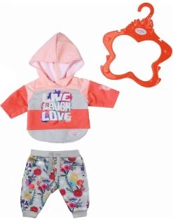 Baby Born Joggingpak Trend Rood/Roze